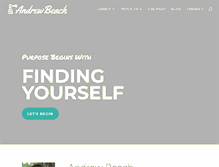 Tablet Screenshot of andrewbeach.com